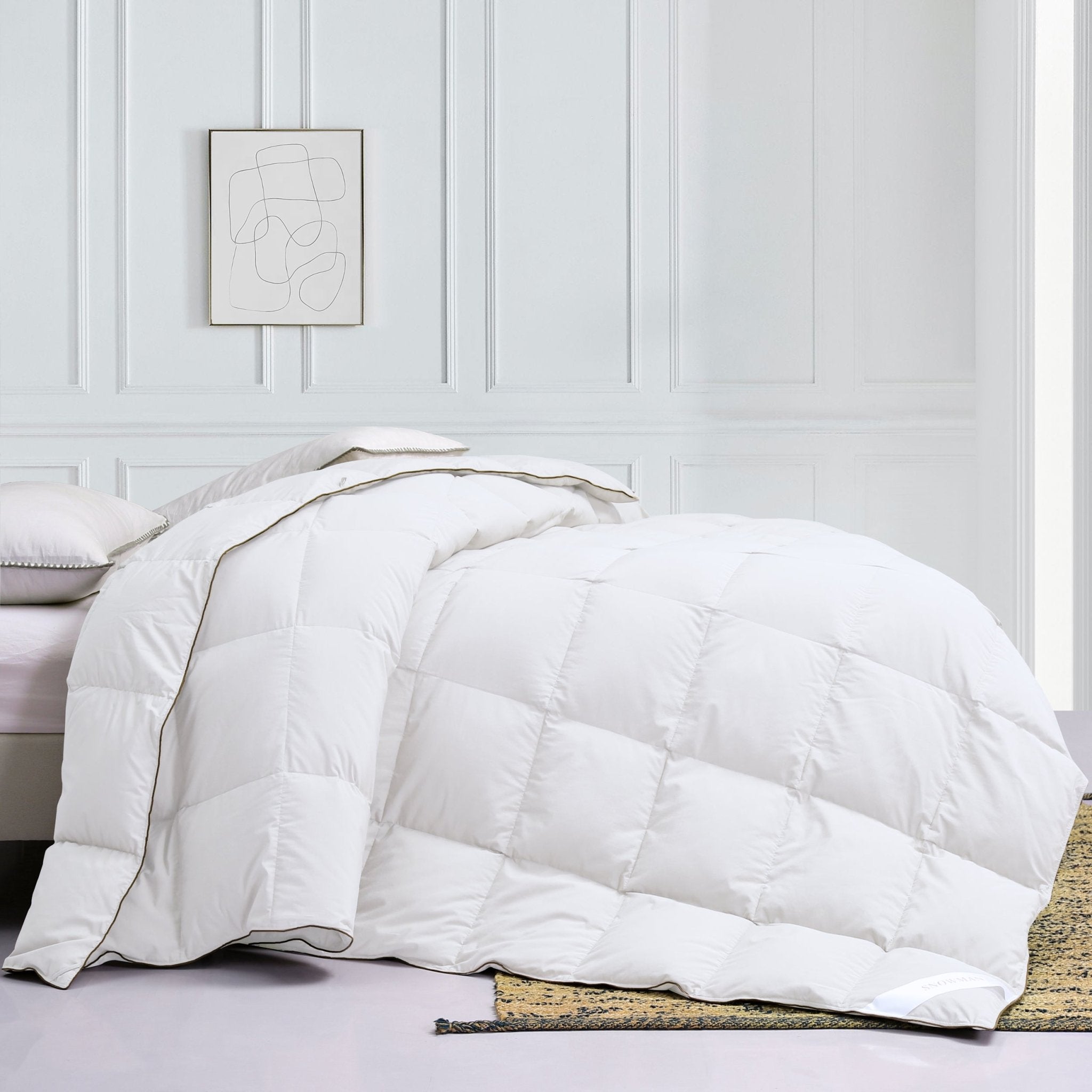 𓆰Lightweight Down Duvet - SNOWMAN